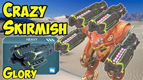 Crazy War Robots Skirmish X Heavy Weapon Glory Spectre Wr Gameplay