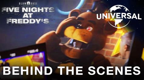 Five Nights At Freddy S Movie Behind The Scenes Youtube