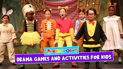 Unleashing Creativity: Drama Games and Activities for Kids | The Kids Point