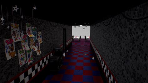 West Hall Fnaf 1 Download Free 3d Model By Kurinov8sergey [05b09c0] Sketchfab