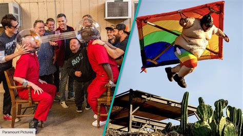 Jackass Forever Review 2022 Johnny Knoxville And Crew Deliver Hilarious Gross Out Comedy