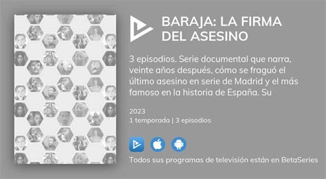 Ver Baraja La Firma Del Asesino En Streaming