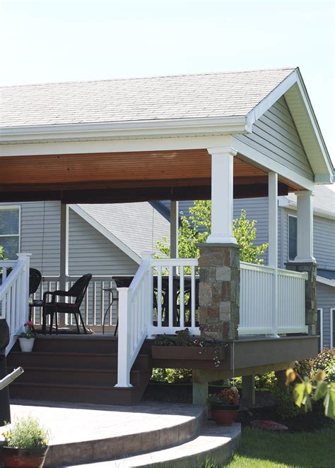 Custom TimberTech Deck Porch Victor NY Sq Ft Keystone Custom Decks