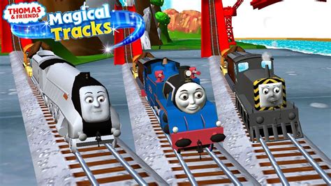 Thomas And Friends Magical Tracks Jump Over The Broken Bridge Part 8 Youtube