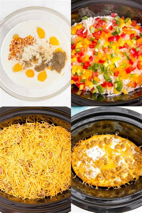 Overnight Crockpot Breakfast Casserole ⋆ Real Housemoms