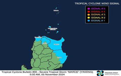 Pagasa Severe Tropical Storm Marce Latest Update Newsfeed