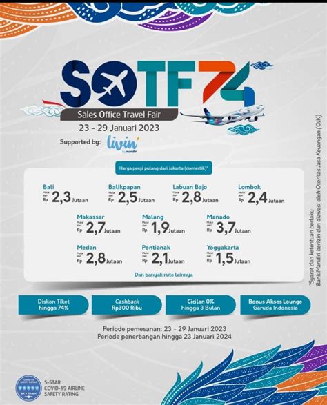 Garuda Indonesia Gelar Sales Office Travel Fair 2023 Beritakuh