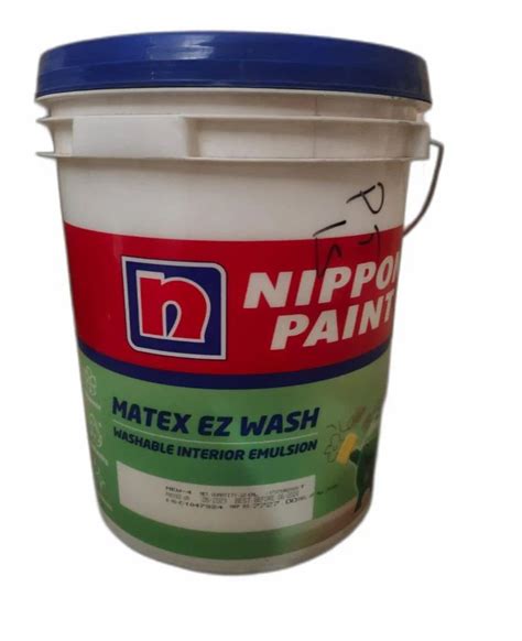 Nippon Matex Ez Wash Emulsion Paint Ltr At Rs Bucket In