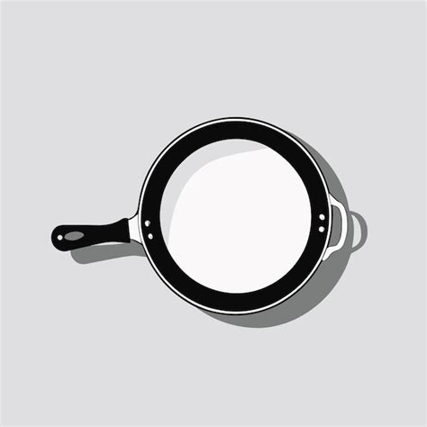 Premium Vector Frying Pan Clip Art Vector Illustration