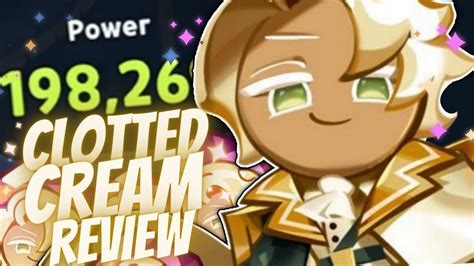 An Absolute BEAST 0 Clotted Cream Cookie Review Cookie Run Kingdom