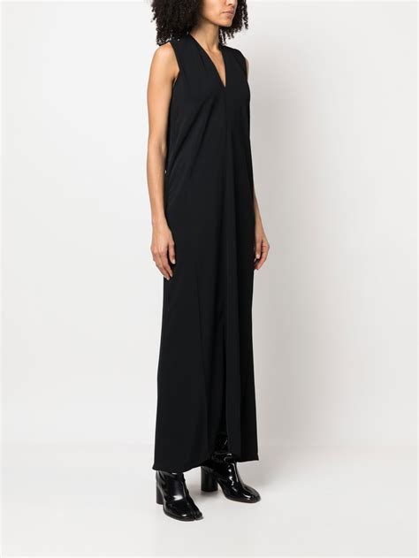 Maison Martin Margiela Pre Owned S Four Stitch Detailing Maxi Dress