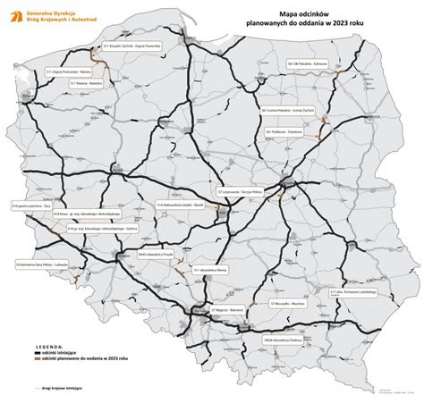 GDDKiA W 2023 roku ponad 5 tys kilometrów dróg szybkiego ruchu