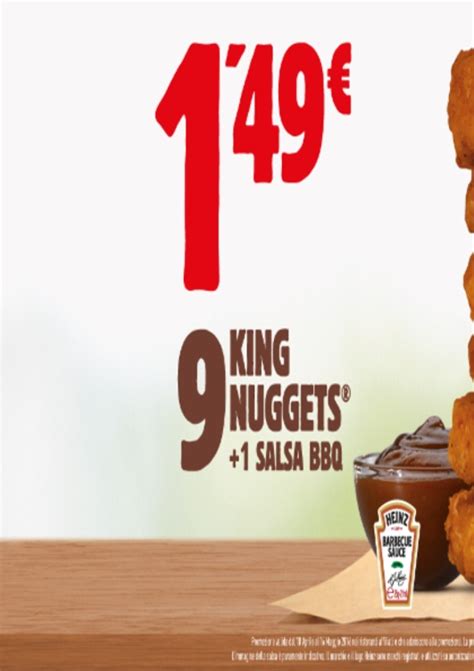 Menù BURGER KING Via Candia Roma specialità e piatti del Menù