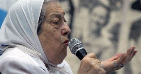 Hebe de Bonafini volvió a defender su posición sobre el rol del Ejército