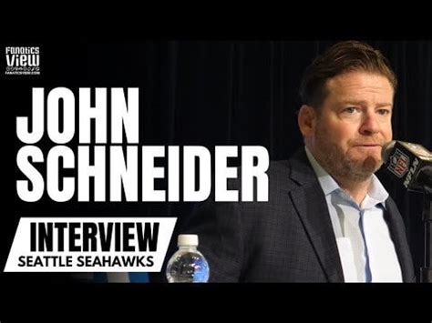 Seahawks GM John Schneider talks Seahawks Potentially Drafting a QB ...