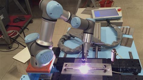 Universal UR10 Collaborative Robot Cobot Welding With Segment TIG