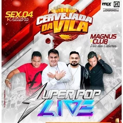 CD AO VIVO SUPER POP LIVE NA VILA DOS CABANOS Parte II 04 10 2019 DJS