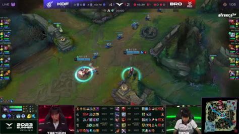 클립 Kdf Vs Bro 2023 Lck Summer Split Soop Vod