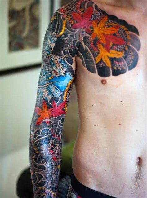 Japanese Sleeve Tattoos For Men Masculine Design Ideas