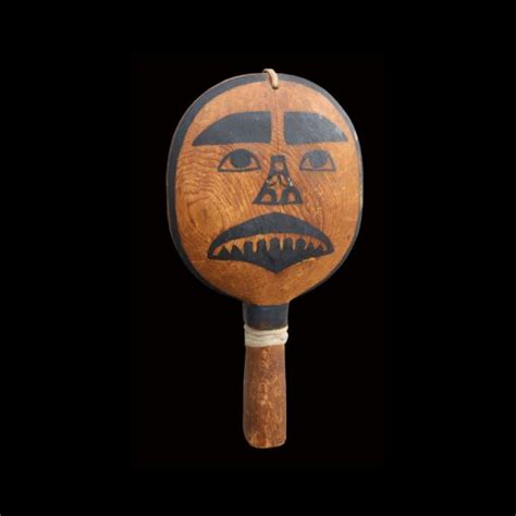 Rare 19th Century Bella Coola Shaman’s Globular Rattle Richmojoe Gallery