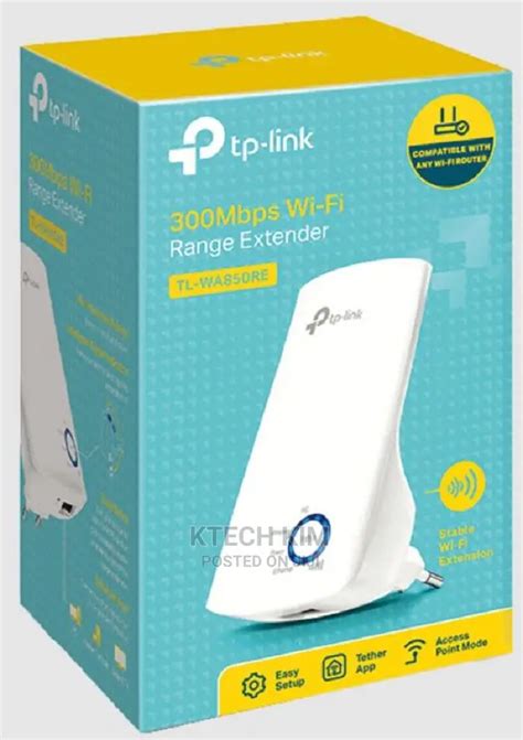 Tp Link 300mbps Wireless N Wall Plugged Range Extender TL WA In Nairobi