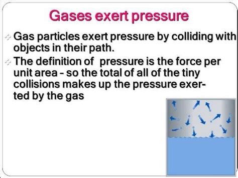 Explain With Activity And Diagram That Gases Exert Pressure On The Wall