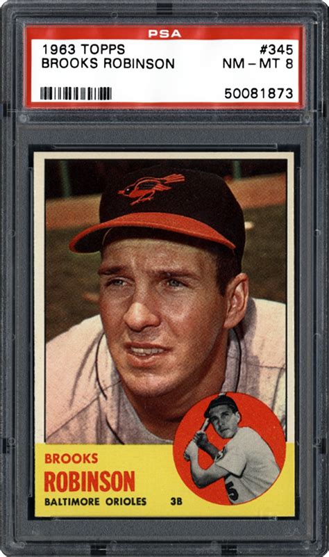 1963 Topps Brooks Robinson PSA CardFacts