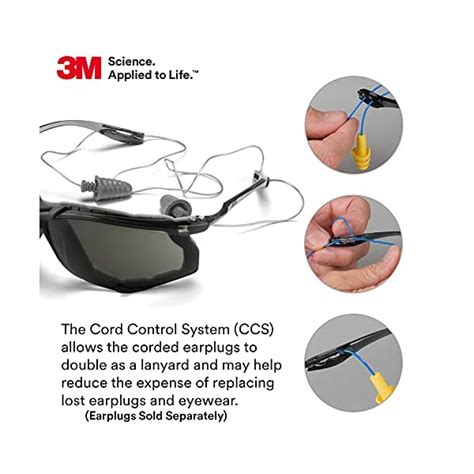 3M Safety Glasses Anti-Fog Gray Lens - Prospecting Supplies