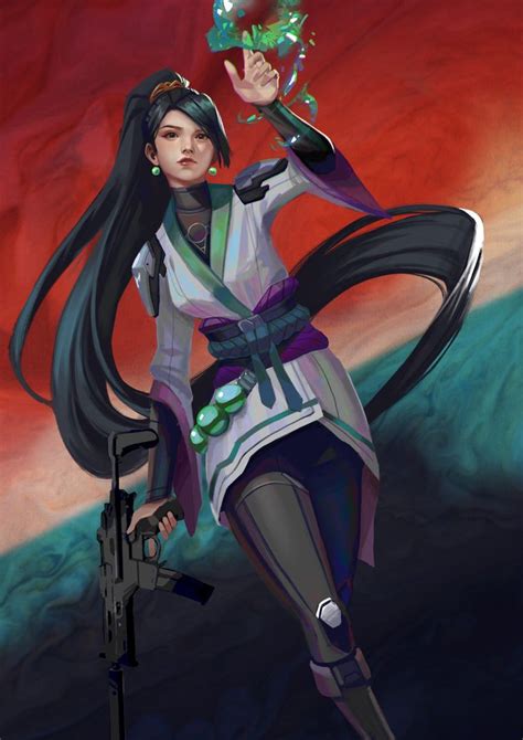 Valorant Sage Fanart Miniyi Character Art Fan Art Character Design