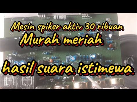 Cara Pasang Power Aktiv Murah Tapi Bukan Murahan Youtube