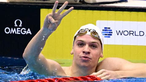 L On Marchand M Daille Dor Du M Nages Aux Mondiaux De Natation De