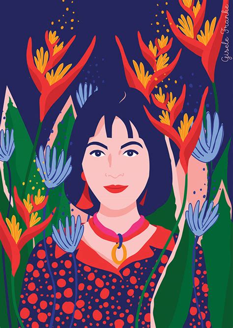 Floral Portraits On Behance