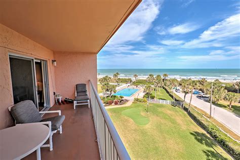 Oceanfront Cocoa Beach Condo W View Walk To Pier Evolve