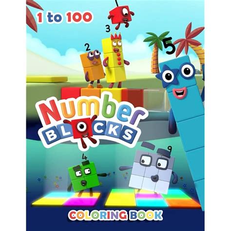 Buy Numberblocks Coloring Book Numberblocks To High Quality