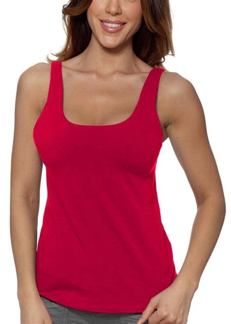 Alessandra B Underwire Sports Bra Tank Top Red Women S Clothing