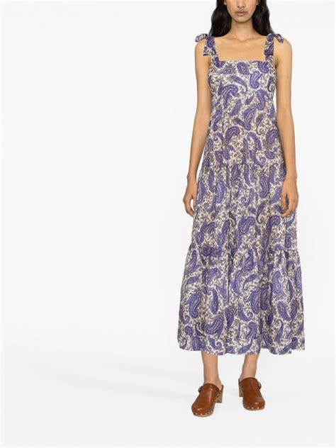 ZIMMERMANN Devi Paisley Print Maxi Dress Farfetch