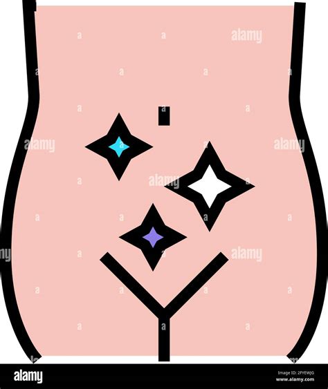 Woman Hairy Bikini Line Cut Out Stock Images Pictures Alamy