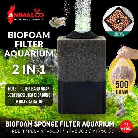 Jual Biofoam Filter Media In Aquarium Sponge Bio Foam Busa Aerator S