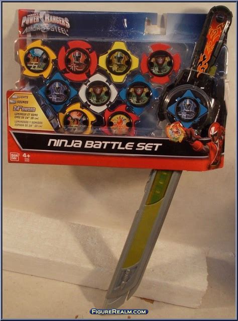 Ninja Battle Set Power Rangers Ninja Steel Role Play Bandai