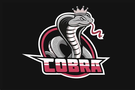 King Cobra Wears A Crown E Sports Team Mascot Logo 3194755 Vector Art