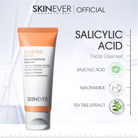 Salicylic Refreshing Scrub Cleanser Skinever