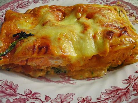 Lachs Lasagne Mit Spinat Von Stetim Chefkoch De