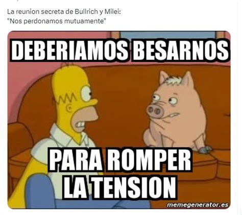 Los Mejores Memes Del Apoyo De Patricia Bullrich A Javier Milei