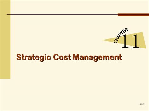 Ppt Cost Management Accounting And Control Powerpoint Presentation