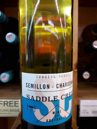 Saddle Creek Special Service Sémillon Chardonnay Vivino France