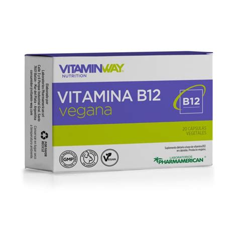 VITAMINA B12 VEGANA Suplementos Nutricionales Para Un Estilo De Vida