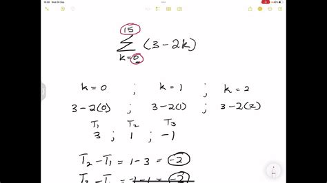 Grade 12 Sigma Notation Number Patterns Prelim Preparation