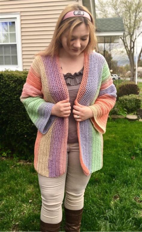 Kimono Cardigan Crochet Pattern ~ Crafty Kitty Crochet