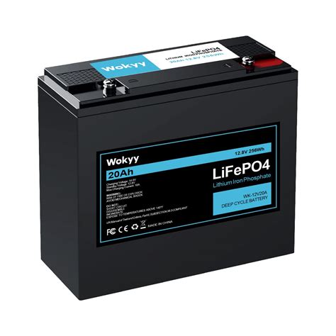 Buy Wokyy V Ah Lifepo Battery Wh Rechargeable Lithium Iron