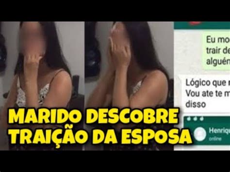 Marido Descobre Trai O Da Esposa Atrav S De Aplicativo Youtube